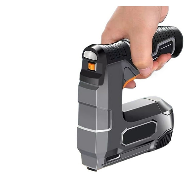Pistolet à Ongles Électrique à Batterie Lithium Plus Vert pour la Construction, Outils de Rénovation pour la Maison, Plus Utile et Sûr