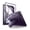 Purple, variant on Dexnor for iPad Air 13 Inch Case 2025/2024 (M3/M2) with Pencil Holder, [Built-in Screen Protector & Multi-Angle Kickstand] Heavy Duty Shockproof Full Body Protective Cover for iPad Air 13, Black