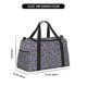 thumbnail image 3 of Disketp Purple Butterflies Bolsa de Viaje Tipo Duffle, Bolso de Mano para Fin de Semana para Mujer, Bolsa de Gimnasio Ligera para Hombre, Esencial para Viajes, 3 of 7