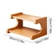 thumbnail image 3 of Estante de madera para tazas | Organizador de tazas de café de 2 o 3 niveles para encimera | Estante de exhibición de tazas que ahorra espacio para gabinetes de cocina y estaciones de café, 3 of 6