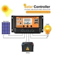 thumbnail image 4 of Monstrate Controlador de carga solar automático de 12V 24V Controladores MPPT / PWM Dispositivo de control de salida USB dual portátil Fácil Decoración del hogar AT10-10A, 4 of 6