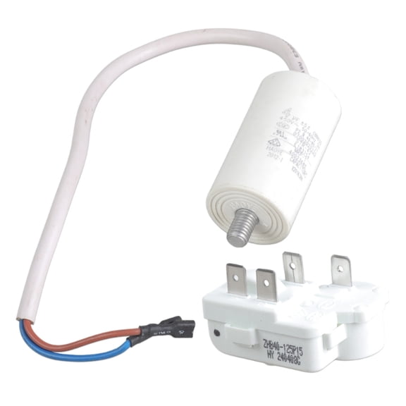 4 Pin Compressor PTC Start Relay Replacement Freezer High Current Starter Refrigerator Spare Parts Easy to Install