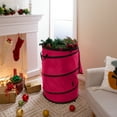 thumbnail image 2 of Simplify  Adult Heavy Duty Polyester Pop up Holiday Storage Tote, 2 of 4