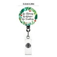thumbnail image 5 of Flower Print Retractable Badge Holder for Nurse Doctor Student Teacher, 5 of 20