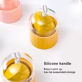 thumbnail image 4 of Hanging Sponge Cosmetic Holder, Yellow Multi Functional Transparent Lid Detachable Cosmetic Sponge Holder   For Home, 4 of 8