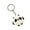 Cute panda, variant on Silicone Panda Keyring Pendant Handmade Shaped Keychain Fashionable Accessories for Backpacks and Handbags