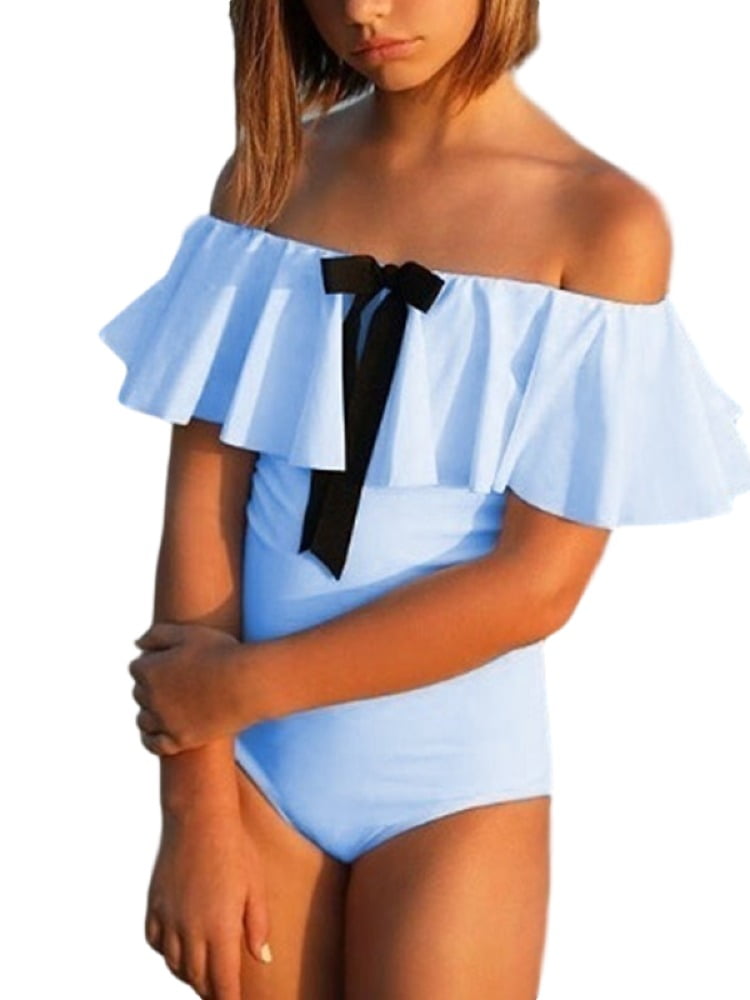 cold shoulder swimming costume