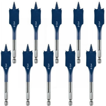 Bosch 10 Pack of 3/4 In. x 4 In. Daredevil Spade Bits - DSBS1009B-10PK