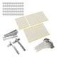 thumbnail image 2 of 260 mechas de vela de 15 cm, 100 pegatinas de cinta de doble cara, 50 conchas de vela, 10 soportes para mechas de acero inoxidable, carcasa de aluminio de 23 g, color amarillo, 2 of 14