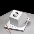 thumbnail image 2 of CHAO Caja de pañuelos, con forma de casita, para cajas cuadradas. color blanco, 2 of 4