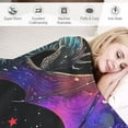 thumbnail image 3 of ARISTURING Galaxy Dragon Throw Blanket Outer Space Starry Sky Sherpa Blanket for Kids Boys Girls Jungle Animals Dragon Fuzzy Blanket for Sofa Bed Couch Colorful Decor, 3 of 6