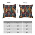 thumbnail image 2 of Honeii Autumn Leaves Print Throw Pillow, Square Decorative Pillow Forms Soft Fluffy Plump Pillow Decorative Pillow Inserts,Couch Pillows-26"x26", 2 of 7