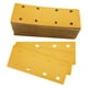 thumbnail image 5 of 100 piezas de gancho y bucle antibloqueo de 198 x 70 mm con 8 orificios para madera y cuero 120 granos, 5 of 9