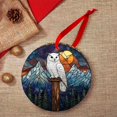 thumbnail image 4 of Customized Tree Ornaments Snowy Owl, Snowy Owl Ornament, Snowy Owl Present Ideas, Snowy Owl for Trees IXbkdx (Snowy Owl 3), 4 of 4