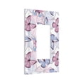 thumbnail image 6 of Zufioo Butterflies in Pastel Print Switch Wall Plate, Dustproof and Heat-resistant Decorative Wall Switch Cover, Suitable for Residential and Commercial Areas-Mid-size, 6 of 8