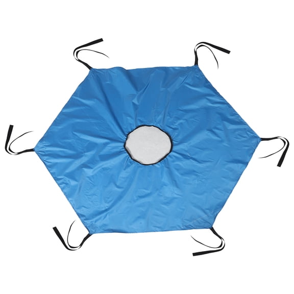 HONMEET Trampoline Sunshade Cover, UV and Weather Resistant Canopy for Outdoor Trampolines