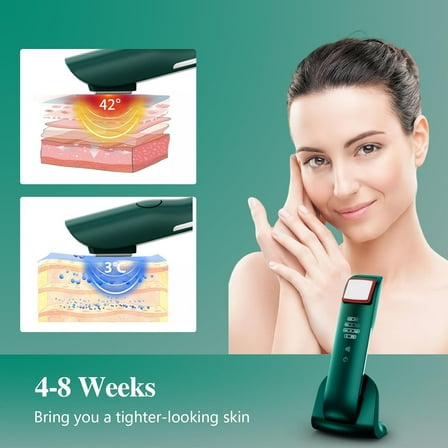 IKeener Face Skin T.igh.t.e.ning Machine,Massage Microcurrent Facial Device Light Therapy for Wrinkles Lifting Firming,Toning,Anti-Aging Rejuvenation Skin Care Tool Home Use