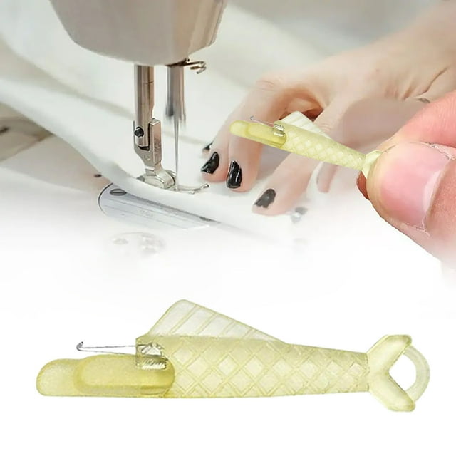 Needle Threader Tool 2024 New Automatic Sewing Needle Threader Needle Threader Upgrade Sewing Machine Loop Easy Selfthread Threaders Tool Needle Threader for Hand Sewing