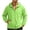 Green, variant on Men's Lightweight Hooded Sun Protection Jacket, 100% Polyamide Breathable Full Zip Up Windbreaker, Casual Outdoor Hiking Travel UV Protection Coat for Men S-3XL