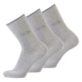 thumbnail image 1 of camel active Calcetines para hombre, paquete de 3 - Calcetines básicos, algodón orgánico Gris jaspeado 43-46, 1 of 1
