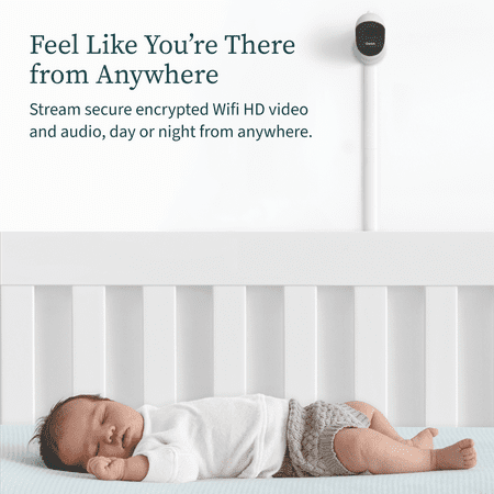 Owlet - Cam 2, HD Video Baby Monitor - White