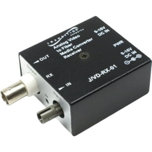 JUST CONVERT IT VIDEO CVTR ANALOG CCTV RX MM ST 850NM