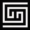 thumbnail image 2 of Greene, Taylor 26x26 Gold Ornate Wood Framed with Double Matting Museum Art Print Titled - LABYRINTH III E, 2 of 4
