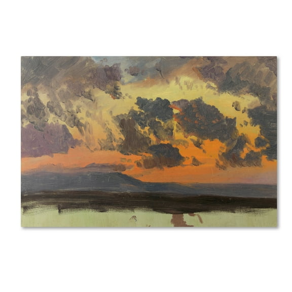 Trademark Fine Art 'Jamaican Sunset' Canvas Art by Church