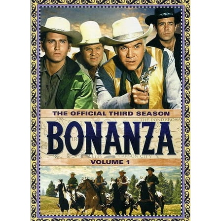 Bonanza: The Official Third Season Volume 1 (DVD), Spelling Entertainme, Drama