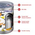 thumbnail image 4 of 12oz Tumblers Halloween Sweets and Witchy Elements Vacuum Insulated Stainless Steel Travel Tumbler Cups Mug with Lid and Straw for Beer,Coffee,Beverages with Cleaning Brush for Cold & Hot Drinks, 4 of 5