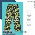 thumbnail image 2 of NORTY Men's Cotton Flannel Printed Sleep Lounge Pajama Pants, 2 of 13