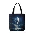 thumbnail image 1 of ASHLEIGH Reaper Moon Skull Moon in Night Sky Reusable Grocery Bags Shopping Bag Canvas Tote Bag Shoulder Bag, 1 of 3