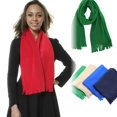 thumbnail image 3 of Dosaele Cozy Fleece Scarf - Anti-Pill  Warm & Stylish for Winter | Multiple Colors Available, 3 of 6