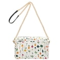 thumbnail image 2 of FORMRS Women Crossbody Purse with Chain Strap Vegan Leather Shoulder Handbag, Beige Vegetables Pattern, 2 of 7