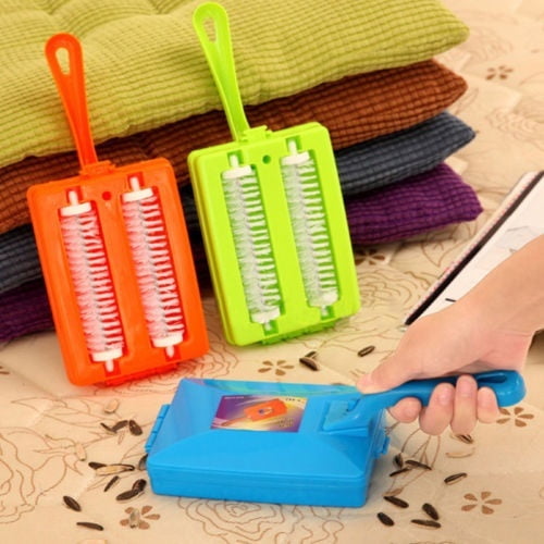 TOP Carpet Brush Collector Hand Held Table Sweeper Dirt Home Kitchen Cleaner