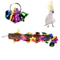 thumbnail image 4 of Bird Perch, Bright Safe Bird Perch Stand Beak Trimmed Light With Bell For Eclectus For Macaws For Cockatoos, 4 of 8