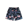 thumbnail image 4 of Inevnen Family Matching Swimsuit Father and Son Floral Print Beachwear Swimwear Sets Daddy and Me Swimming Trunks Pants, 4 of 8