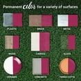 thumbnail image 4 of COLORSHOT Gloss Spray Paint, Cosmo (Dark Pink), 10 oz, Fast-Drying Acrylic Paint, Indoor & Outdoor Use, 4 of 10
