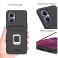 thumbnail image 3 of CoverON For Oneplus Nord N20 5G Phone Case, Credit Card slot Ring KickStand Rugged Cover Magnetic holder, Black, 3 of 8