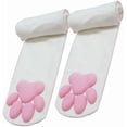 thumbnail image 1 of ZOUSSIQI 2 Paires Bas Patte de Chat Chaussettes Tube Coton 3d Amusant CA919-47598, 1 of 9