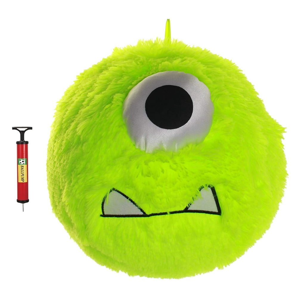 Inflatable Fuzzy Monster Ball Perfect for Throwing catching and Kicking