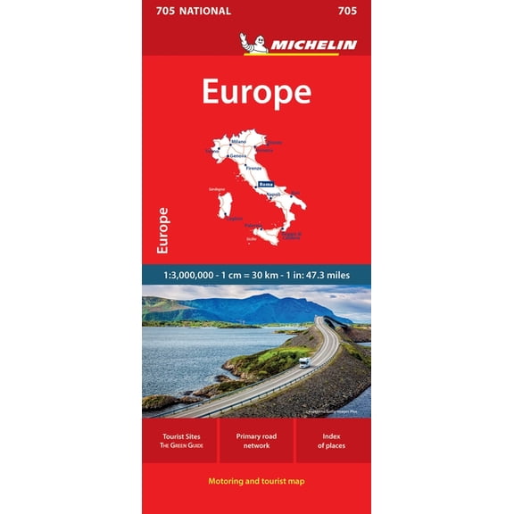 Michelin Europe - Folded Map: 9782067170117
