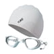 thumbnail image 2 of Gafas de natación con tapa de natación vasos de natación portátiles ajustables, anti antidiebla impermeable, tapa de natación de silicona profesional, 2 of 8
