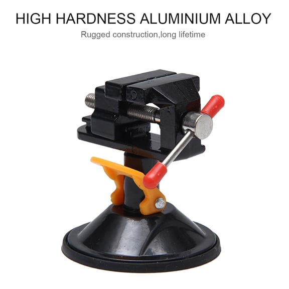 Vise Mini Suction Vise Clamp Bench Clamp Universal Table Vise Vacuum Base 360 Degrees Swiveling For Sculpture Craft Carving