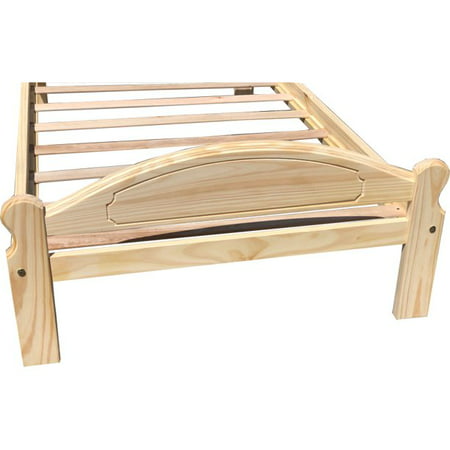 Twin Xl Bed Wooden Frame Solid Pine, Pine Twin Xl Bed Frame