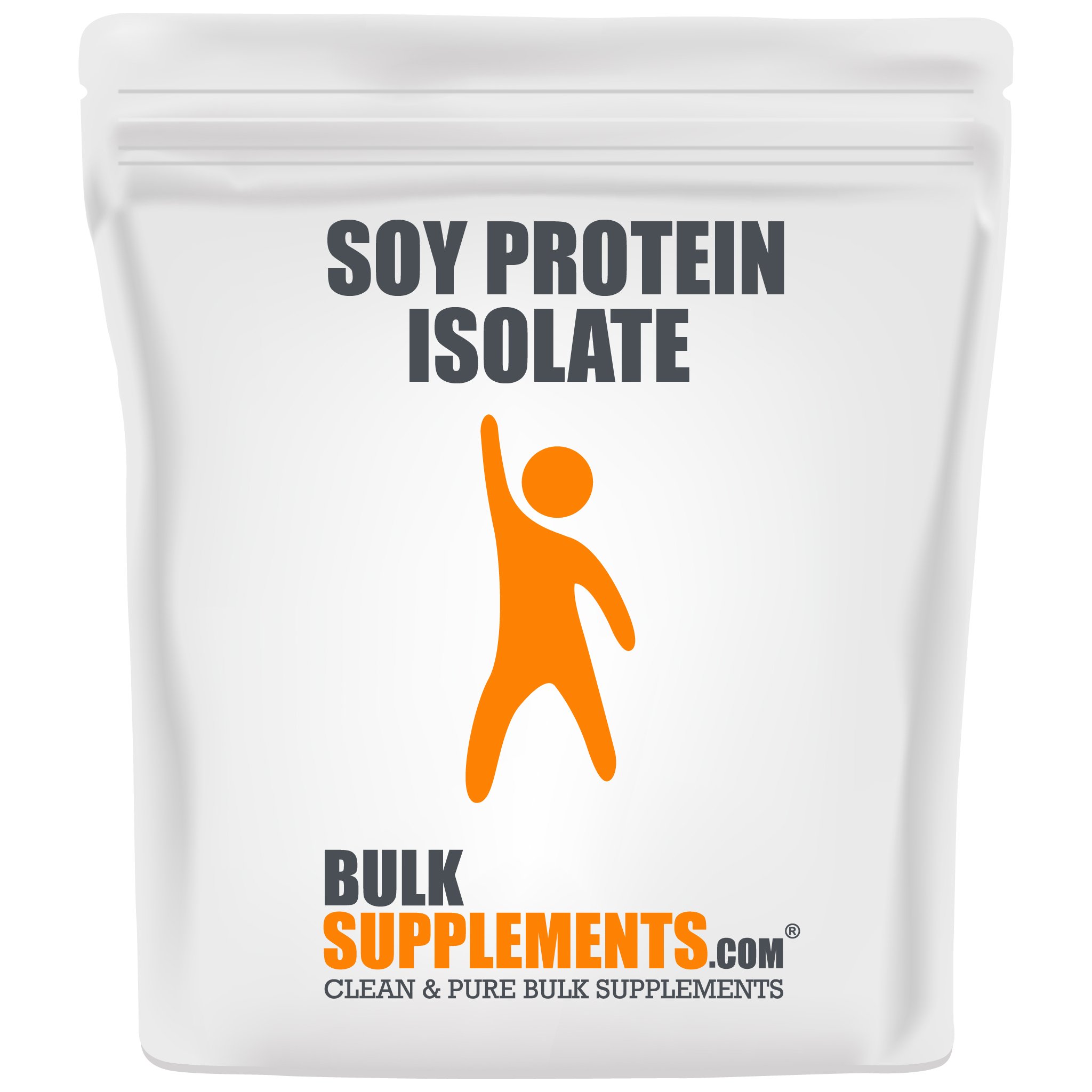 BulkSupplements.com Soy Protein Isolate Powder - Vegan Protein Powder - Unflavored Protein Powder - Vegetarian Protein Powder (500 Grams)
