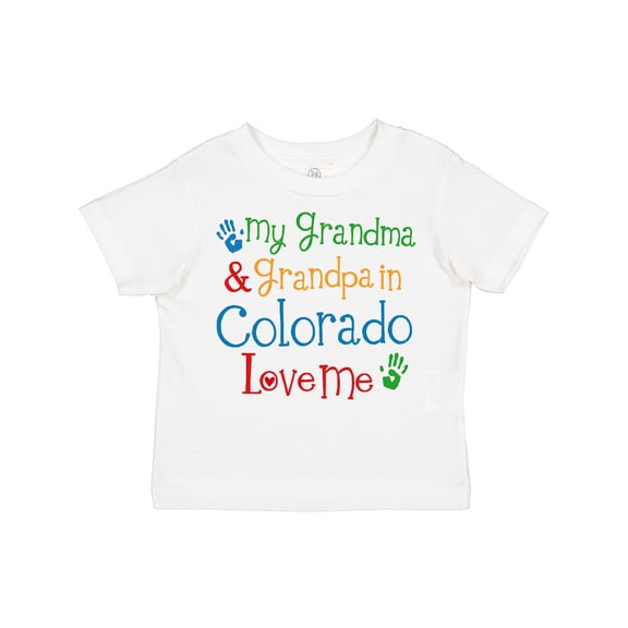 Inktastic Colorado Grandma Grandpa Love Me Boys or Girls Toddler T-Shirt