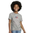 thumbnail image 3 of American Pride Patriotic July 4th Crewneck T Shirts Boy Girl Teen Brisco Brands X, 3 of 6