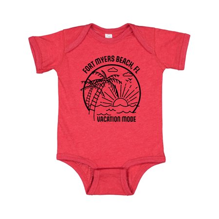 

Inktastic Summer Vacation Mode Fort Myers Beach Florida Gift Baby Boy or Baby Girl Bodysuit