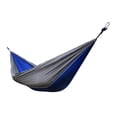 thumbnail image 2 of 1 Unid de Hamaca para Doble Accesorio de Multis de Acampada Gray shamjiam Hamaca de viaje, 2 of 9